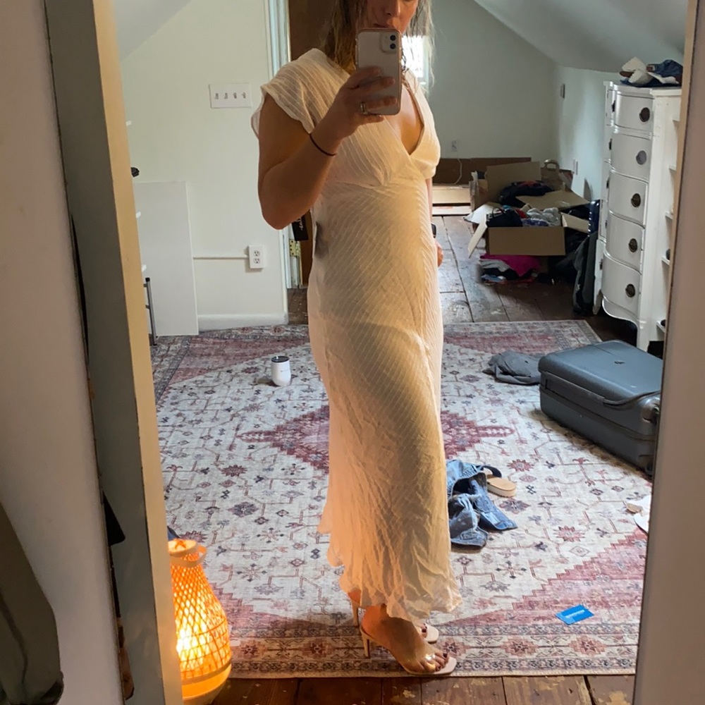 White dress